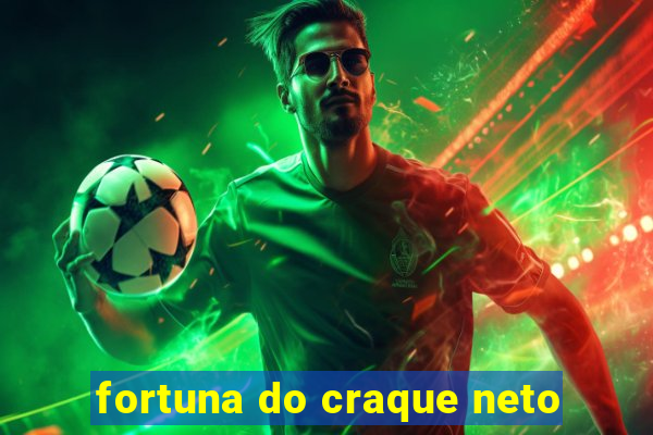 fortuna do craque neto